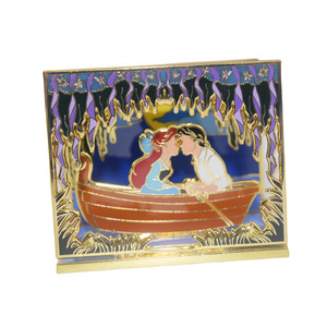 Chất Lượng Cao Cô Lọ Lem Nửa Đêm Diorama Phim Men Pins Phiên Bản Giới Hạn (Le) 50 Anime <span class=keywords><strong>Pin</strong></span> Từ Tưởng Tượng <span class=keywords><strong>Pin</strong></span> Loạt - Product Image 3