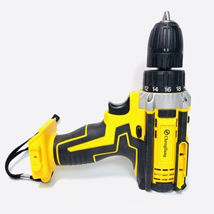 21V Rechargeable Cordless Impact Drill <b>Set</b> Multifunctional Battery Hand Drill Home Portable Power <b>Screwdriver</b> Tool Kits PG4824A - Product Image 5