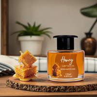 Diffuseur de parfum à roseaux en vente chaude, parfum d'ambiance de luxe, désodorisant d'air, parfum d'intérieur, diffuseur de roseaux de 120 ml pour la chambre à coucher, le bureau
