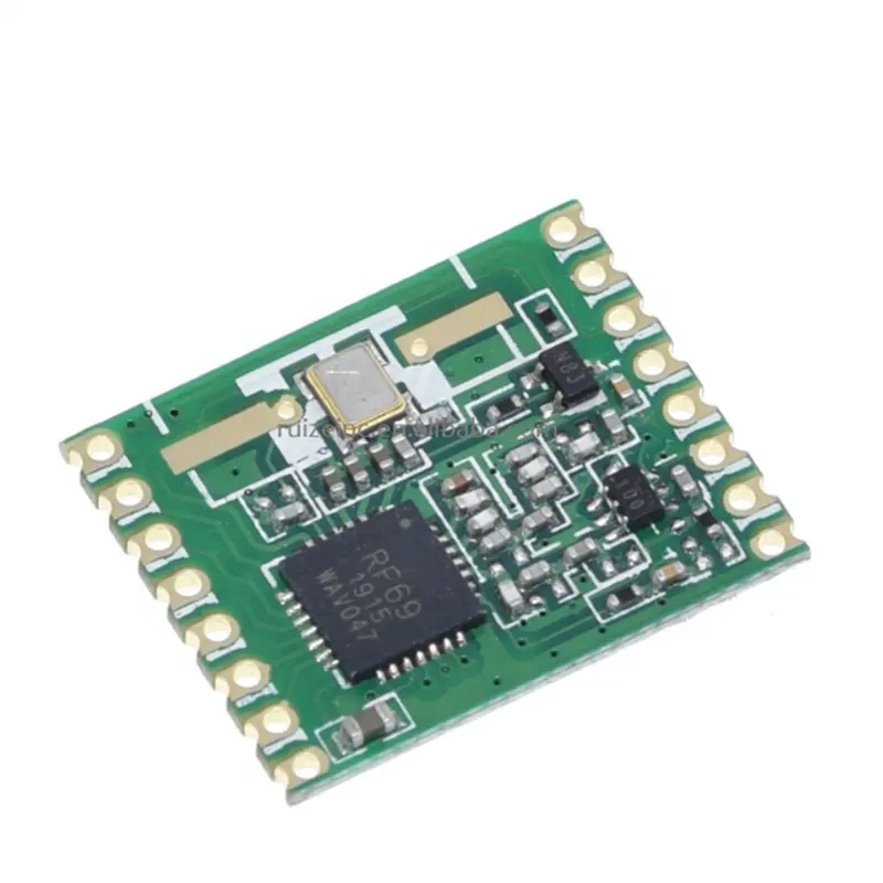 RFM69HW 868Mhz/433Mhz/915Mhz + 20dBm HopeRF Wireless Transceiver 868S2 Module For Remote/HM