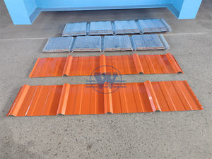 Rollo de chapa galvanizada que forma la máquina de techo laminado de metal de velocidad rápida sin parar de alta resistencia - Product Image 3