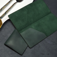 Porte-menu en cuir PU de haute qualité, personnalisé, élégant, pour restaurant, avec poche