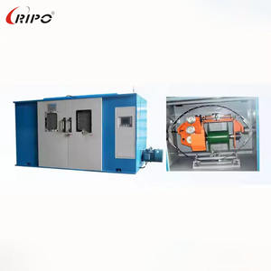 Machine automatique de regroupement, de torsion et de tressage de fils et câbles en cuivre Ripo, modèle 800, 15HP-40HP - Product Image 1