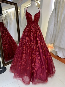 Abito da Sera Glamour 2025 in Tinta Unita con Brillantini per Donna, Vendita all'Ingrosso - Product Image 3