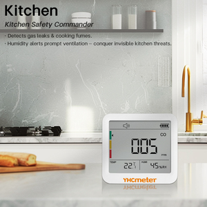 Yhcmeter không khí trong nhà màn hình chất lượng carbon monoxide Detector Analyzer - Product Image 4