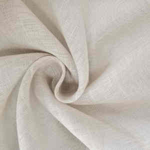 Cortina de gasa de lino y poliéster, tela transparente barata para sala de estar, <span class=keywords><strong>Luisa</strong></span>-3, gran oferta - Product Image 1