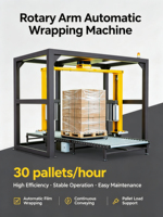Machine d'emballage rotative à bras articulé entièrement automatique et robuste ENAK pour ligne de production d'emballage