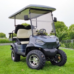Wholesale Custom Motorised Off Road 4Wd 4 Seater Vintage <strong>Black</strong> Golf Carts <strong>Buggy</strong> for Sale - Product Image 5