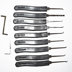 <span class=keywords><strong>Klom</strong></span> 9 Pin Exterieur Huis Deur Gereedschap Picking Set Slotenmaker Gereedschap Lock Pick - Product Image 2