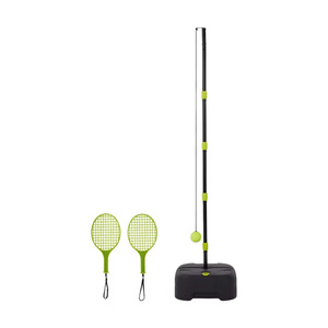 Divertido Set de Entrenamiento de Tenis con Pelota Oscilante, Equipo de Práctica de Precisión con Raqueta de Tenis y Agarre de Goma para Rebote Individual - Product Image 1
