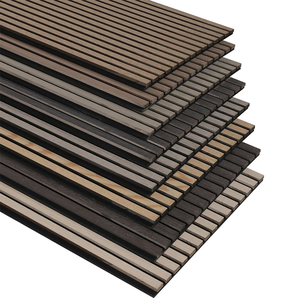 Pannello Acustico in Legno Personalizzabile CE 2400mm 2800mm 3000mm, Pannello Fonoassorbente in Feltro PVC per Decorazione - Product Image 1