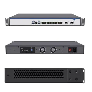 1U Rack Case Intel Core 1700 B760 LGA DDR5 2x10G SFP 8lans Industrial Router Server Rack 1u