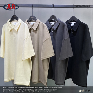 Conjunto <span class=keywords><strong>de</strong></span> manga corta dividida con <span class=keywords><strong>cuello</strong></span> <span class=keywords><strong>de</strong></span> gofre transpirable <span class=keywords><strong>de</strong></span> alta calidad Camiseta deportiva <span class=keywords><strong>de</strong></span> verano <span class=keywords><strong>de</strong></span> secado rápido <span class=keywords><strong>para</strong></span> niño - Product Image 4