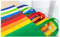 Sacs d'épicerie personnalisés fermes et pas faciles à casser, fourre-tout non tissé avec mon logo