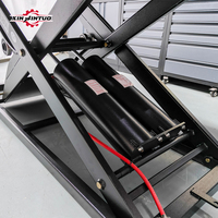 Cric hydraulique à ciseaux double cylindre Xinjintuo 800 kg pour levage de vélos, VTT, motos, certifié CE, durée de vie 10 ans