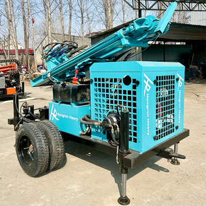 Top-Angebot: 300m Bohrloch Brunnenbohrer, Tragbares Gesteinsbohrgerät mit Dieselantrieb - Product Image 5