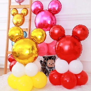 Palloncini Colorati a Tema Topolino e Minnie da 24 Pollici per Feste di Compleanno, Decorazioni per Feste a Tema, Palloncini in Foil - Product Image 3