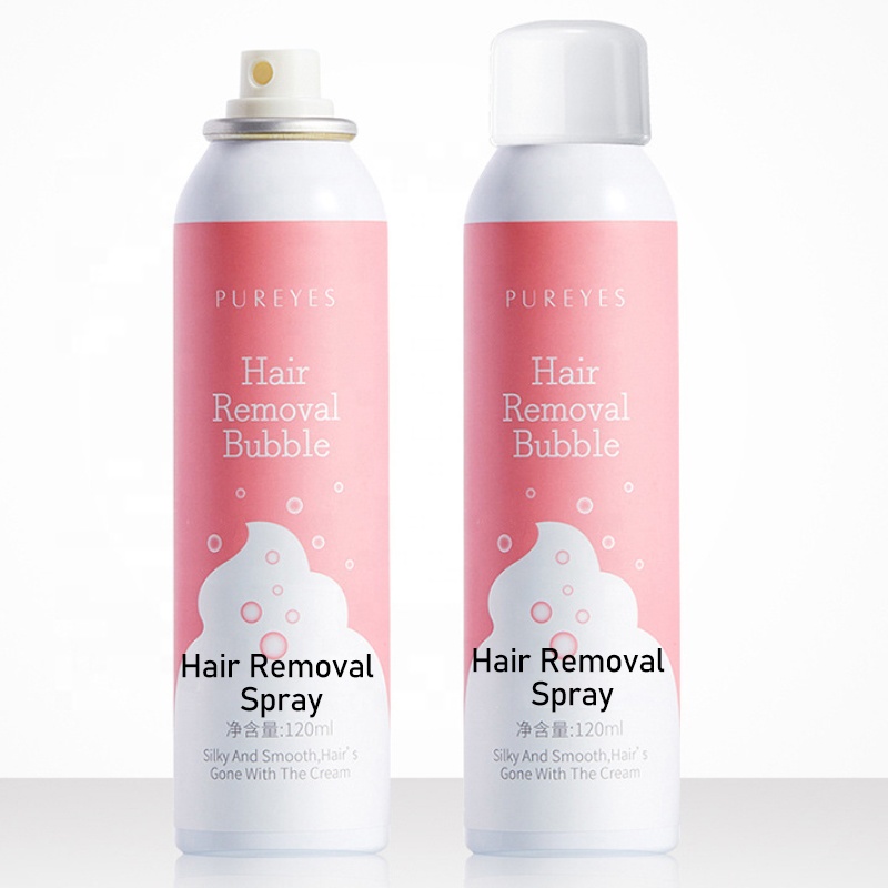 Индивидуальная этикетка, мгновенное удаление волос, спрей, пена, безболезненное удаление волос, депиляционный крем 60 мл/120 мл
