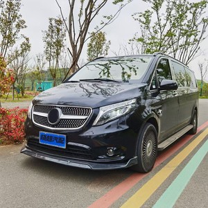 Grille noire et argentée style GT pour Mercedes-Benz Vito, pare-chocs avant en maille pour modèles de fourgonnettes - Product Image 3