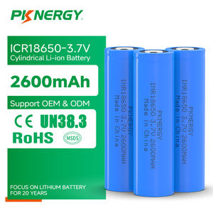 Sel Baterai <span class=keywords><strong>Lithium</strong></span> <span class=keywords><strong>Ion</strong></span> Isi Ulang PKNERGY Bersertifikasi CE <span class=keywords><strong>18650</strong></span> LiFePO4 3000mAh untuk Mainan & Peralatan Listrik - Product Image 1