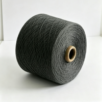 2# High Tenacity Raw Melange Grey 21S 100% Ring Spun Polyester Yarn for Knitting Socks Fabric Sewing ISO9001 Certified