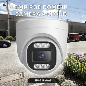 CCTV POE Dome IP65 Sicherheitssystem 4MP H.265 CMOS-Sensor mit Bewegungserkennung Cloud-Speicher 1 Jahr Garantie 120° Betrachtungswinkel - Product Image 2
