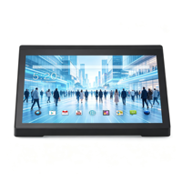 Nueva Tableta Industrial de 8 Pulgadas RK3399 Android 8/11 4+32G con Pantalla Táctil Horizontal para Escritorio, Ideal para Hospitales y Llamadas en Filas de Banco
