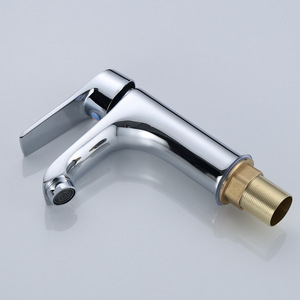 Grifo de lavabo Chenlu con una sola manija, válvula de cerámica, montaje en encimera para lavabo de baño - Product Image 2