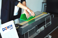 Petit présentoir de cartes de table en plexiglas, machine à plier en plastique acrylique