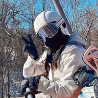 Masque de ski Dilupu pour petits visages, verres polarisés CE UV400, protection anti-buée, lunettes de sport OEM pour la neige