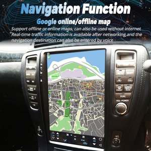 Autoradio Android 13 avec écran de 12,8 pouces pour Toyota Crown GRS182 2004 2005 2006, lecteur multimédia vidéo, GPS, stéréo, CarPlay, autoradio - Product Image 3