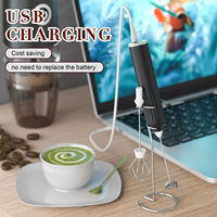 Gadgets de cuisine outils pour le café et le thé plate-forme d'achat chinoise mousseur à lait électrique machine à mousser pour le café