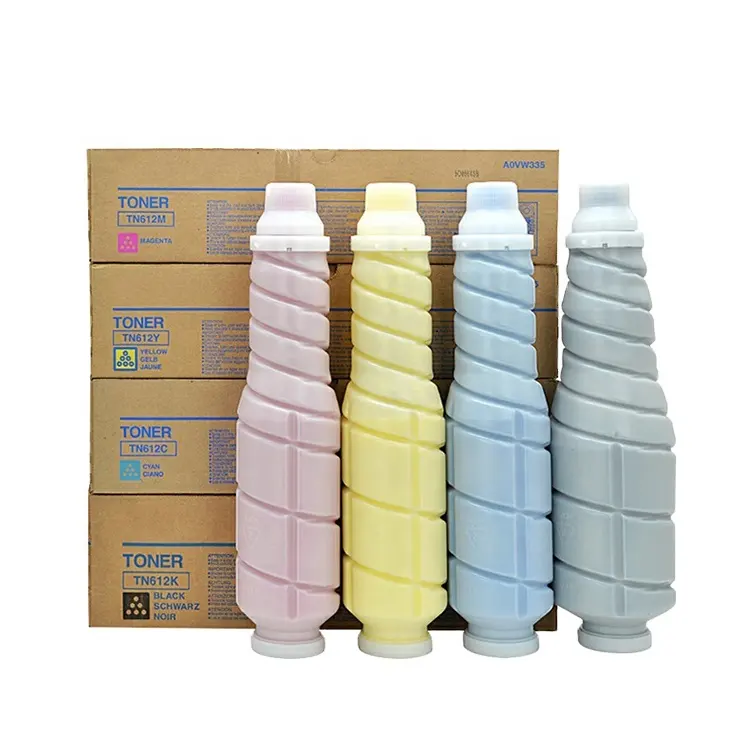 Ebest Katrij Toner Warna TN-610 Konica Minolta TN610 Kompatibel untuk Bizhub C5500 6500 6501 5501 Cartridge IJ Toner