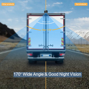 Kit de <span class=keywords><strong>caméra</strong></span> de recul sans fil de haute qualité, sans écran clignotant, moniteur LCD 7 pouces, <span class=keywords><strong>caméra</strong></span> de recul étanche - Product Image 4