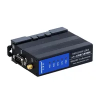 Module de communication radio longue portée sans fil RS232/485/422-LORA PLC LR100, convertisseur de signal à spectre étalé pour l'automatisation