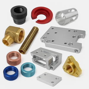 <span class=keywords><strong>CNC</strong></span> gia công Hợp kim nhôm các bộ phận thép không gỉ Anodized AW-6082 xay quay Khoan Dung chính xác 0.01mm OEM chấp nhận kim loại - Product Image 1