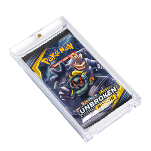 Y Y Ultra Clear Pro One Touch 100% UV Protection Strong Magnetic Holder for Standard Size Card Booster Pack - Product Image 4