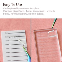 Fournitures pour extensions de cils : Support pour éventails de cils, Bandes adhésives, Cils volume Easy Fan, Éventails préfabriqués, Carte de rangement en papier