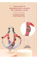 Harnais et laisse pour chien écologiques, respirants, professionnels, anti-étranglement, doux, imperméables, de haute qualité, avec sac pour petits chiens
