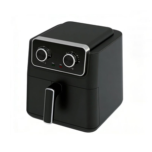 Friteuse à air chaud électrique grande capacité 6L sans huile avec double bouton mécanique pour une cuisson saine – Appareil de cuisine - Product Image 2