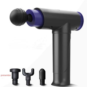 Pistola de Masaje Muscular Eléctrica Mini Profesional con Logotipo Personalizado al por Mayor, Juego de Pistola de Masaje Fascial de Percusión para el Cuerpo - Product Image 1