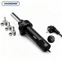 Pistolet à air chaud portable YAOGONG 8032A 570W, débit d'air 170 cm/s, noyau en céramique, 100-480 ° Outil de réparation de téléphone portable C ESD Safe pour BGA SMD PCB