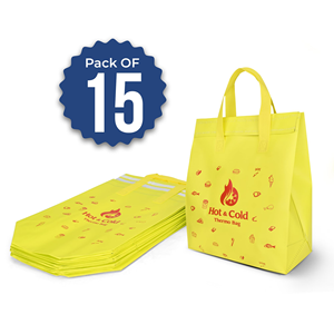 Non Woven Food Cooler Bag Lunch Insulated Cooler Bag Thermal Insulation - Product Image 3