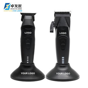 ชุดเครื่องตัดผมไฟฟ้าแบบกำหนดเอง เครื่องเล็มผมแบบ Zero Gap อุปกรณ์กำจัดขน เครื่องตัดผมสำหรับร้านตัดผม ความเร็ว 7500 รอบต่อนาที - Product Image 1