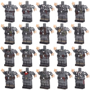 Bloques de Construcción de Plástico ABS de Partículas Pequeñas, Figuras Alemanas Ensambladas, Modelo UV, Aproximadamente 4 cm, Juguete Educativo de Construcción - Product Image 1
