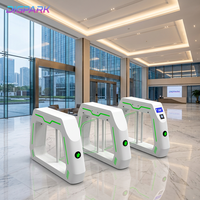 Mesin Gerbang Putar dengan Pembaca Kartu dan Layar LCD untuk Kontrol Akses Pengunjung Taman Hiburan dan Penghitungan Waktu Nyata
