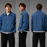 Vestes pour hommes, vêtements de créateur à la mode, veste en jean vintage pour hommes, fournisseur en gros