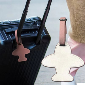 แท็กกระเป๋าเดินทางสำหรับกระเป๋าสัมภาระป้ายกำกับบนเครื่องบินหนัง PU สำหรับระบุกระเป๋าเดินทางกระเป๋าเดินทางขึ้นเครื่อง - Product Image 3