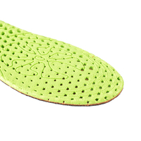 Penjualan Terbaik elastis olahraga Insole lembut bernapas sarang lebah peredam kejut EVA Insole