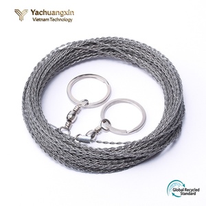 Outdoor Survival DIY Waterproof Metal Rope Fretsaw Camping Portable Mini Steel Wire Hand <b>Saw</b> Emergency Cutting Tool - Product Image 4
